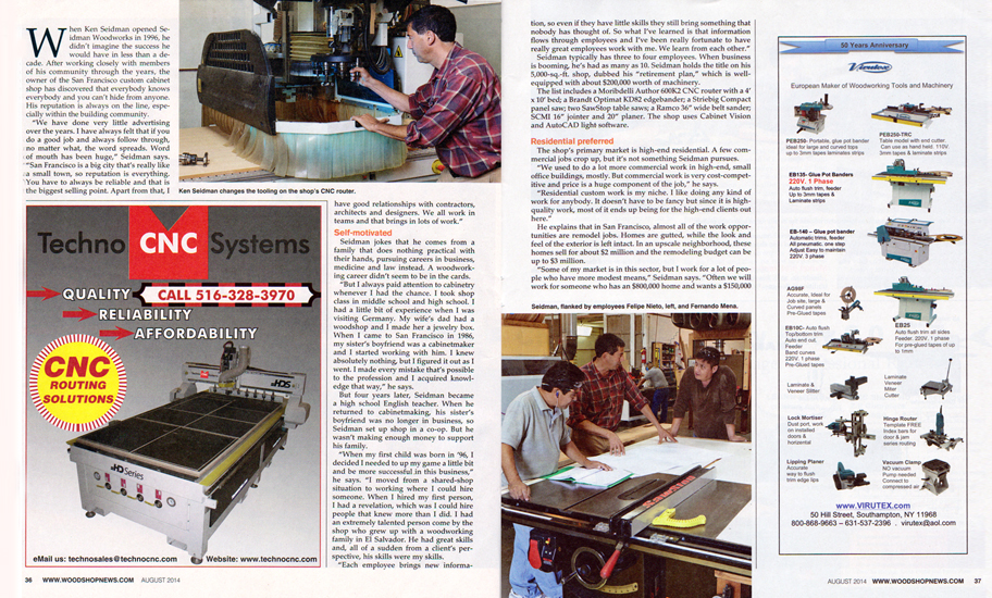 Woodshop News Article